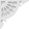 Ekena Millwork Wagon Wheel Architectural Grade PVC Corbel, 1 7/8"W X 22"D X 22"H CORP01X22X22WW - alternate 4